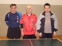 Zespół CENTER - III miejsce od lewej: Dariusz Lewczuk, Marian Finkowski-kapitan, Wojciech Maliborski